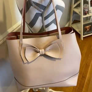 Kate Spade Bow Tote Mauve